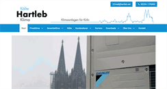 Desktop Screenshot of hartleb.net