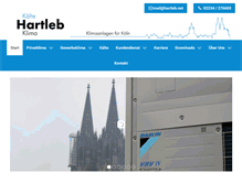 Tablet Screenshot of hartleb.net